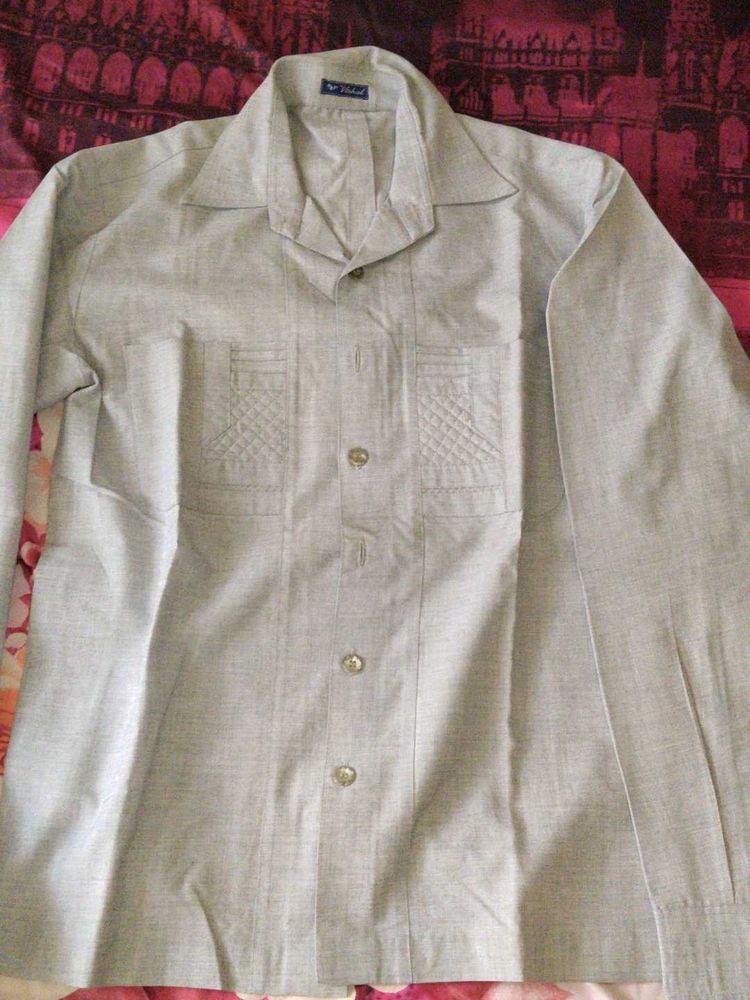 Men's Classic Grey Shirt