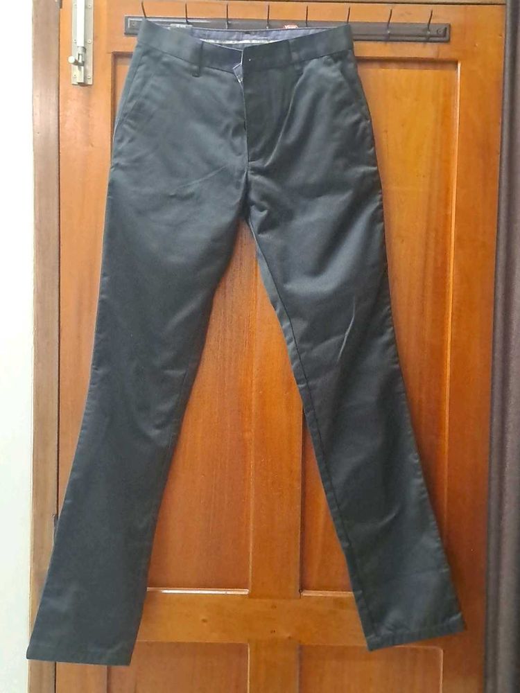 Classic Men's Charcoal Black Pants