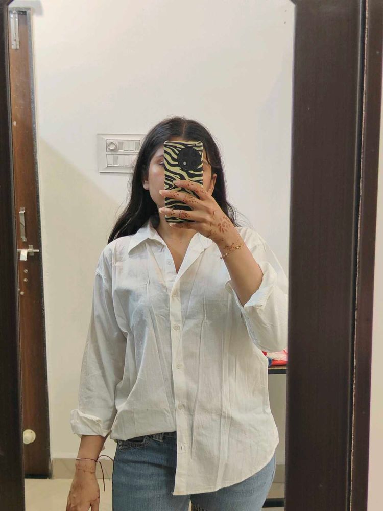 Crisp White shirt women