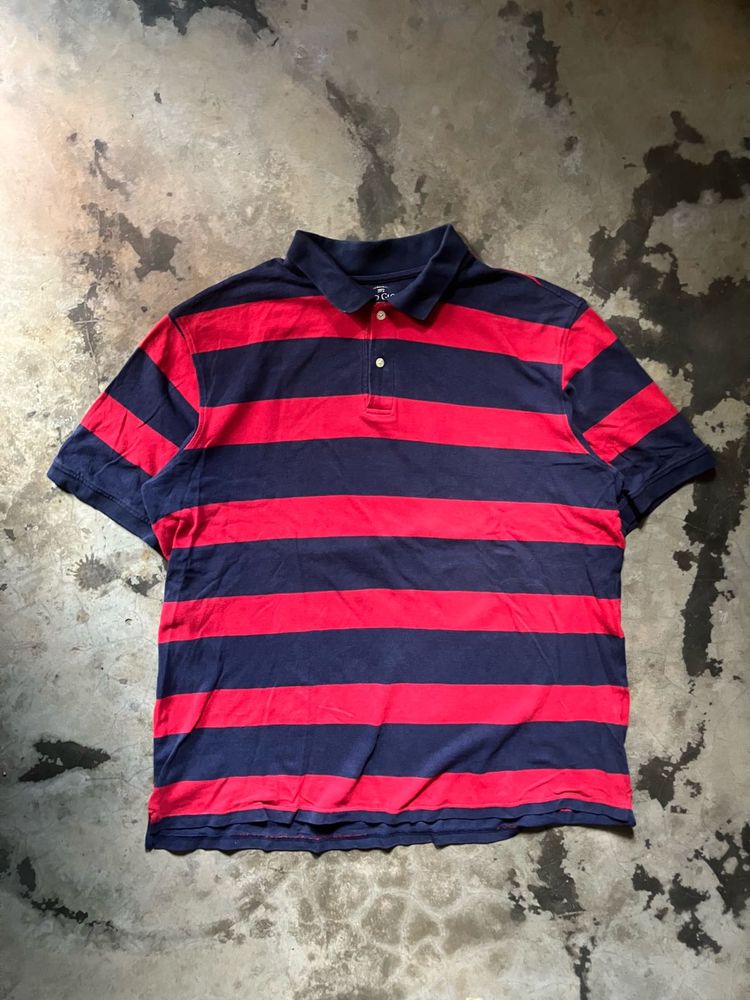 Men's Striped Polo Shirt