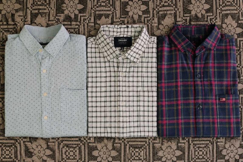 3 multicolour shirt combo ✨