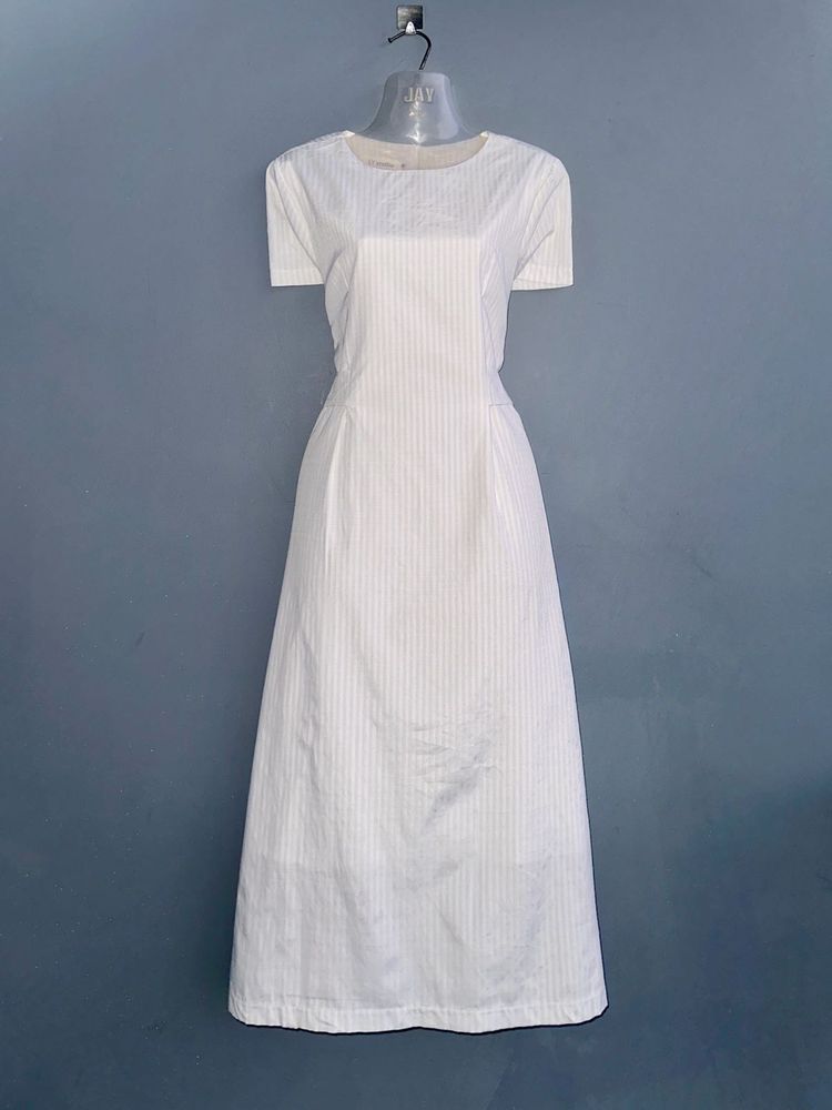 White Casual Dress