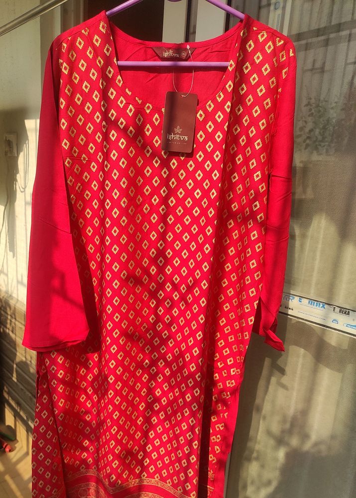 Dark Pink Branded Kurti..