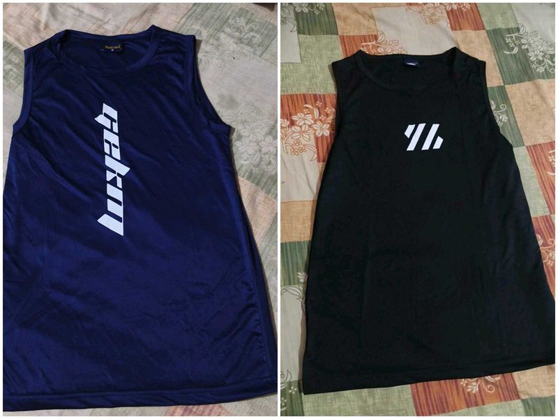 combo graphic vest
