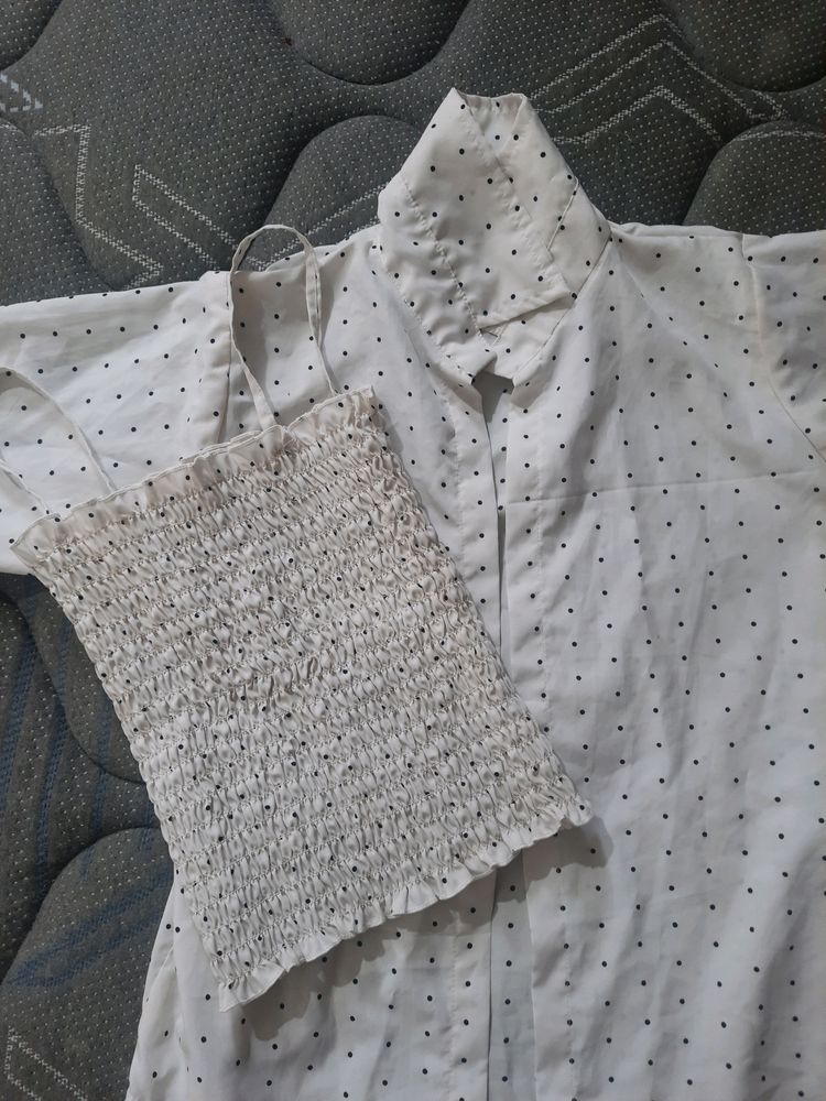 Crop Top With Jacket