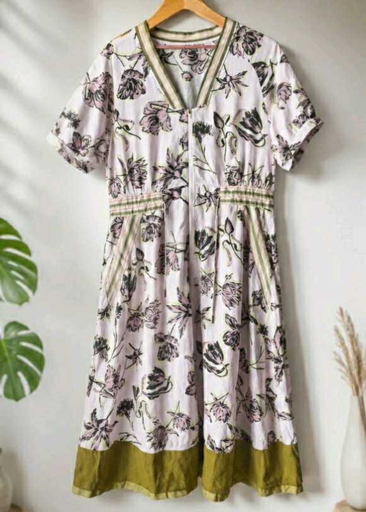 Floral Print Midi Dress