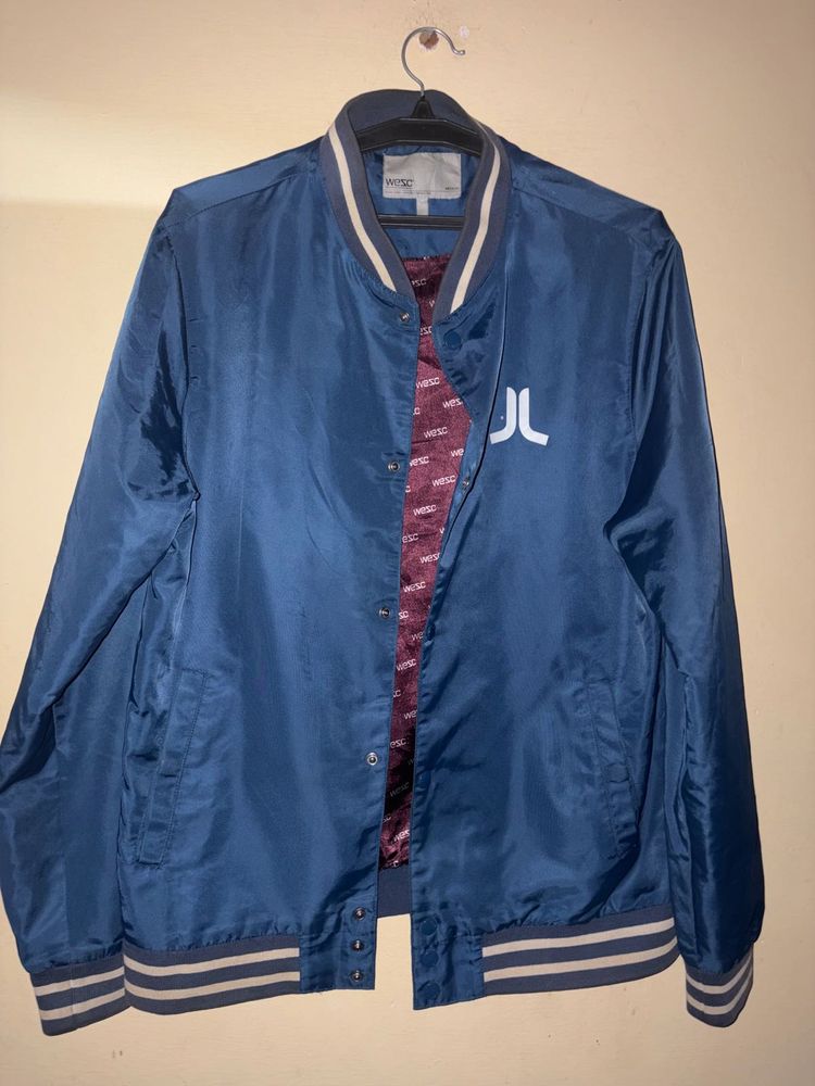 Blue Bomber Jacket