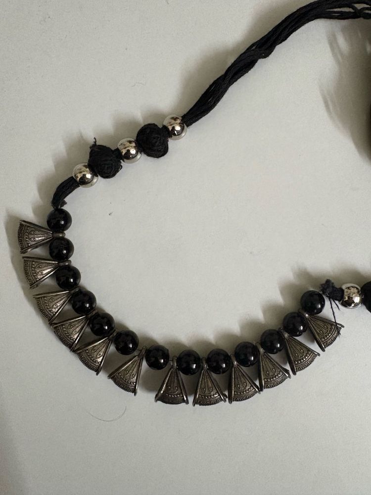 Oxidized Statement Jewelry Set – 4 Pieces