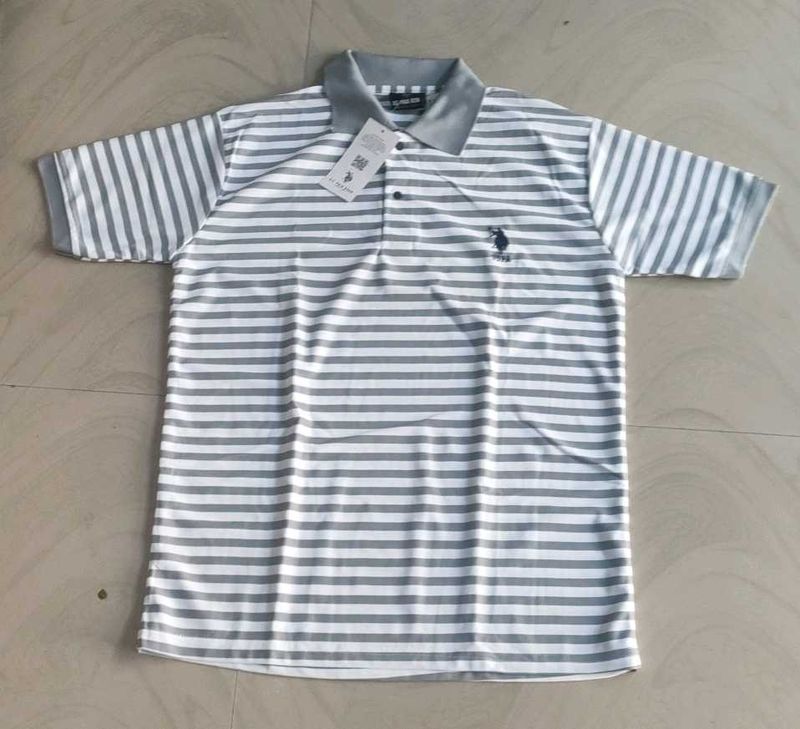 Striped Polo Shirt