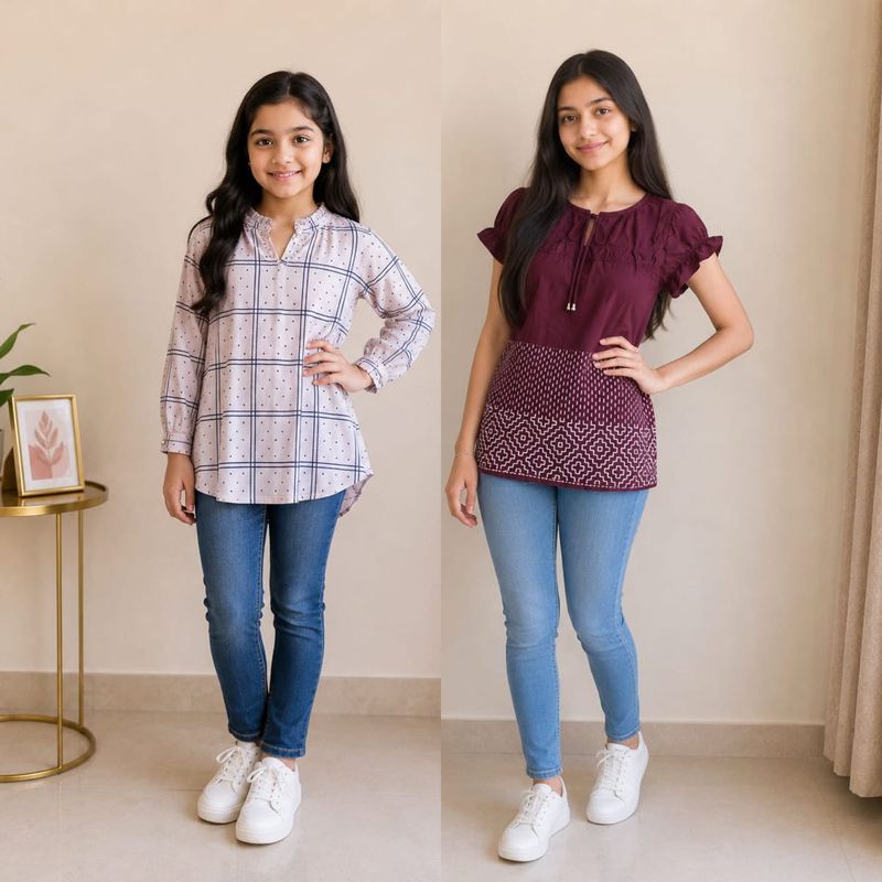 Girls Kurta Tops
