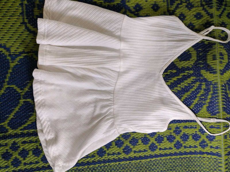 Chic White Camisole Top