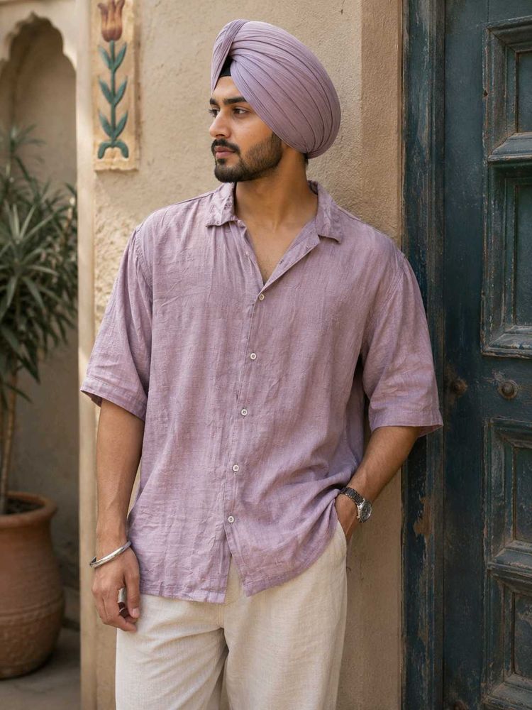 Men's Short Sleeve Casual Shirt