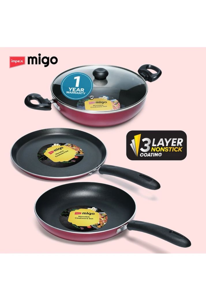 Impex Migo Nonstick Cookware Set
