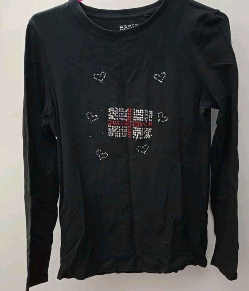1)Ladies Top (Black)