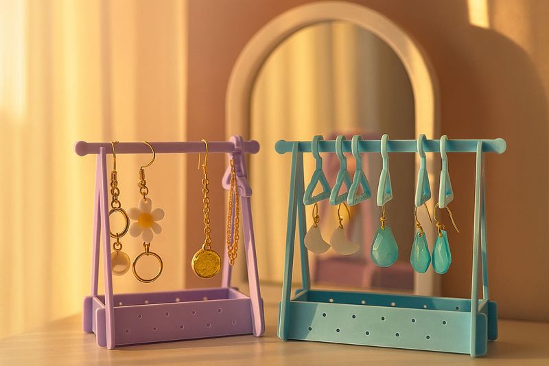 Cute Pastel Earring Stands