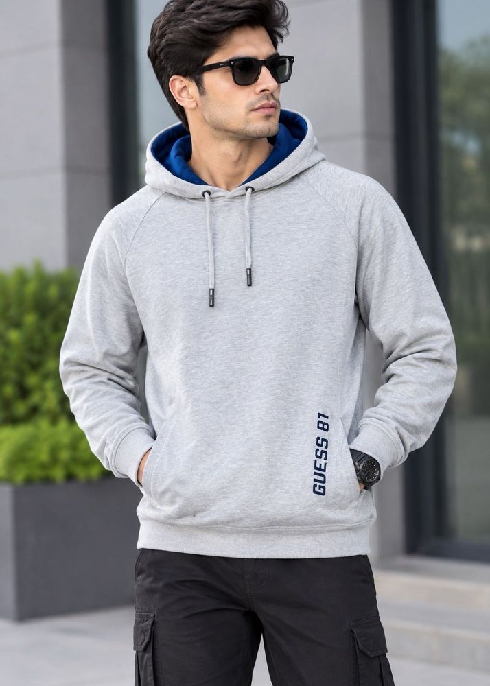 Grey GUESS B1 Sweatshirt