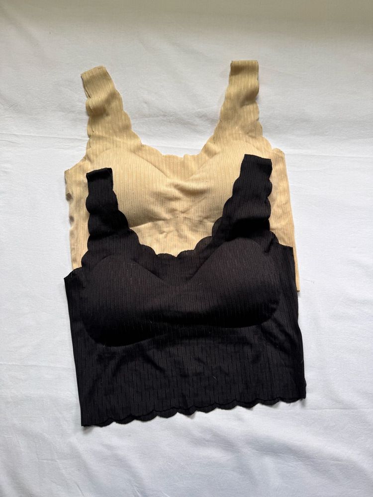 Comfortable Seamless Bralette Set