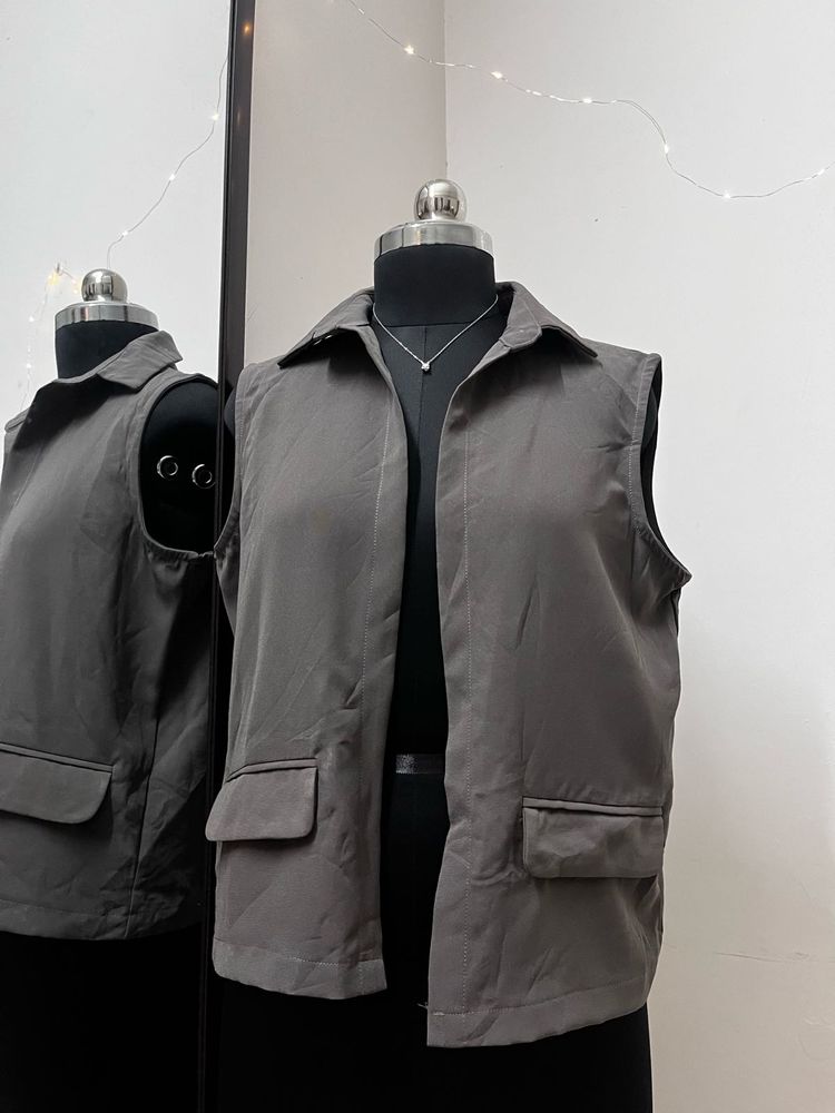 Grey Vest