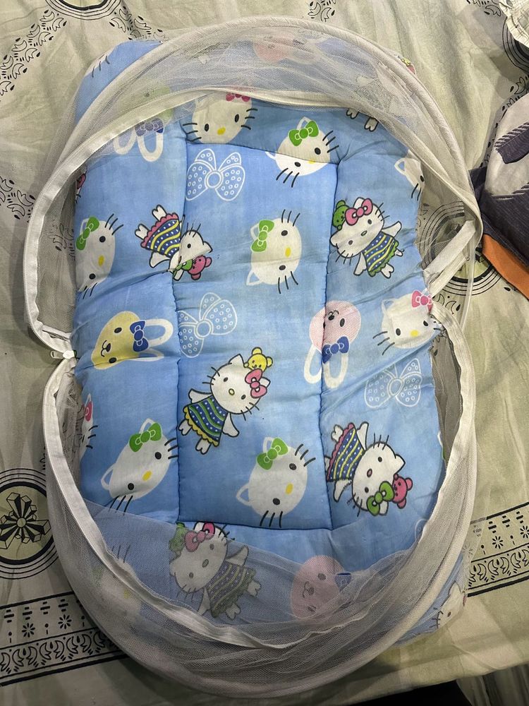 Baby Bed And Blanket