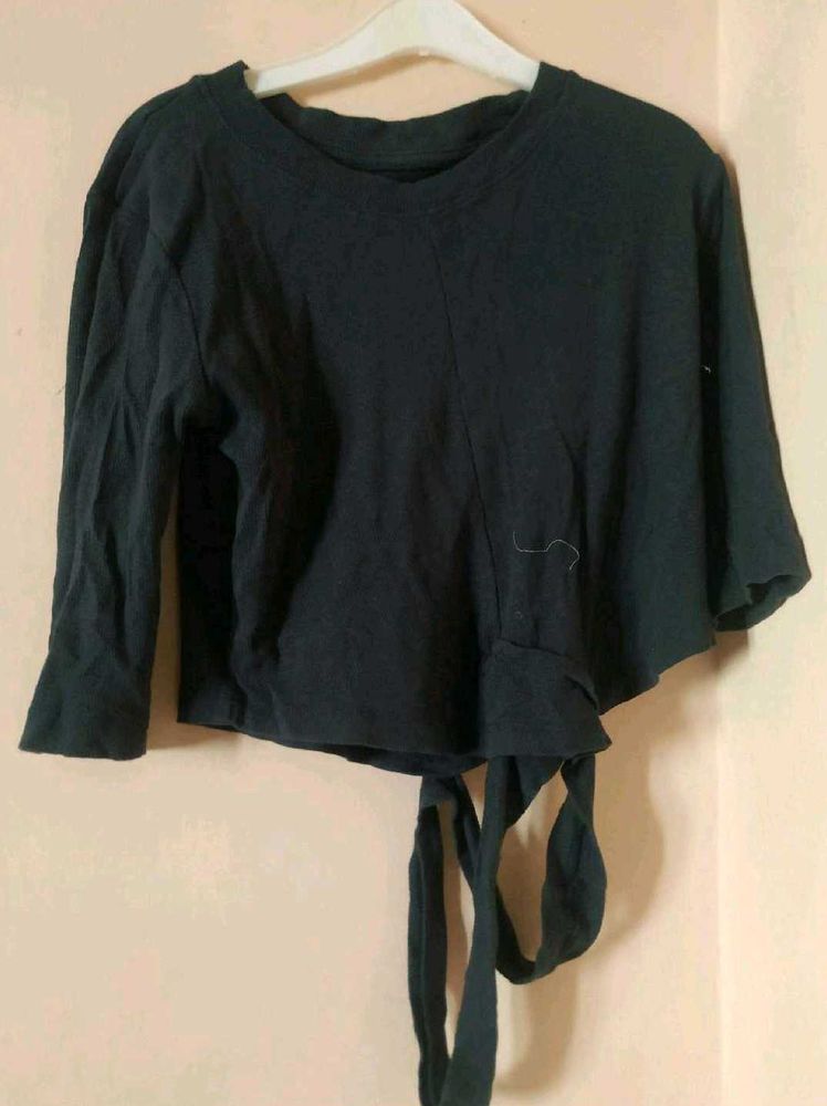 Unique Cut-Out Detail Tee