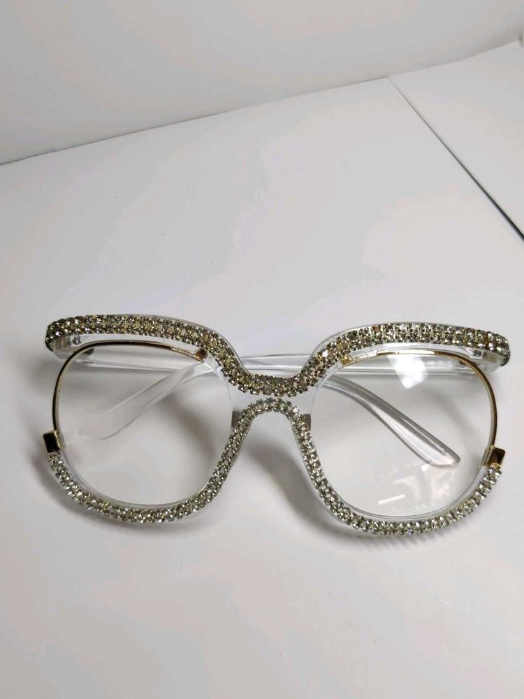 Sparkling Rhinestone Eyeglasses