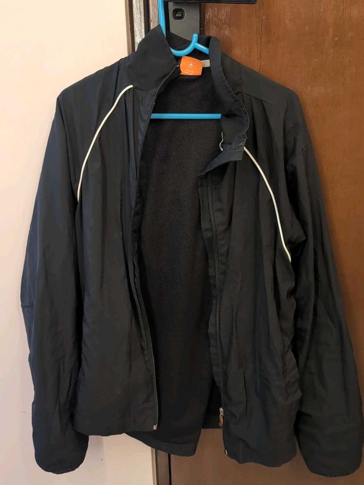 Men's Black Track Jacket