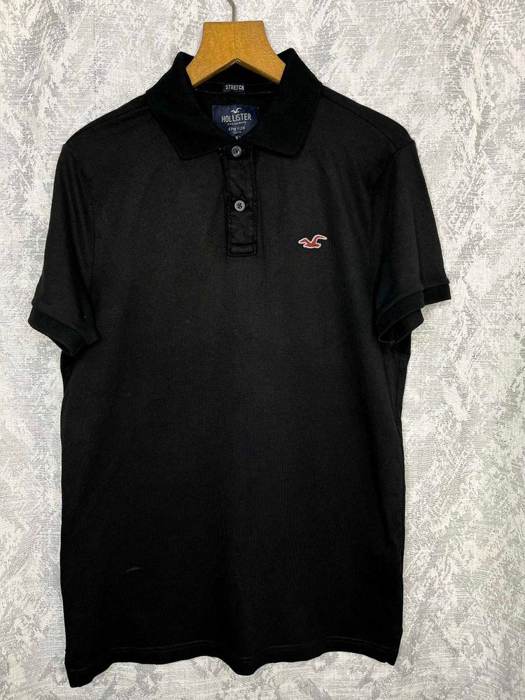 Hollister Black Polo Shirt