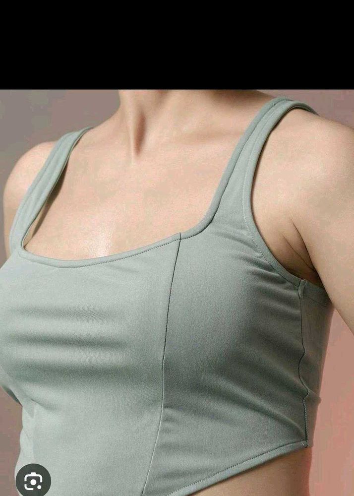 Chic Square Neck Sleeveless Top