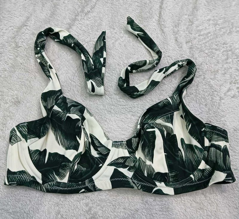 Tropical Leaf 🇲🇾Print Bikini Top