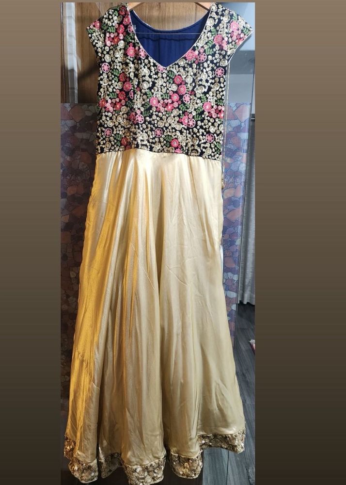 Elegant Embroidered Gown