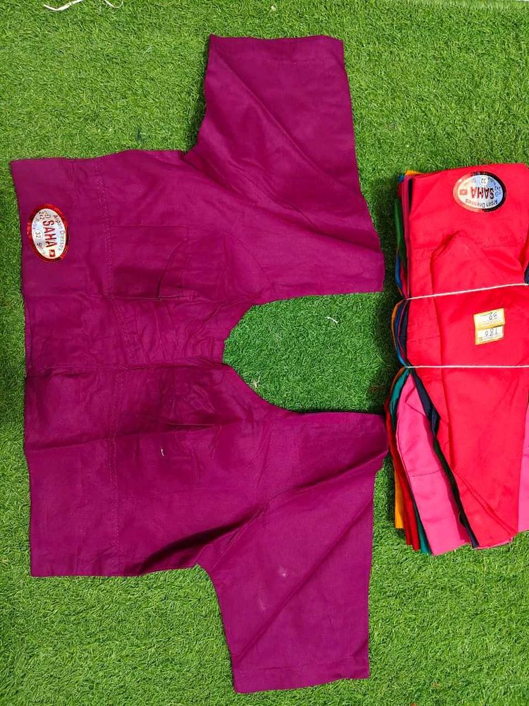 Saha Brand Solid Color Blouse Piece