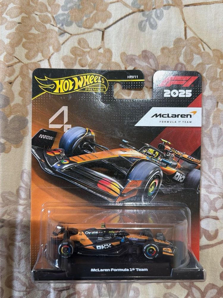 Hot Wheels Mc Laren #4 Premium F1
