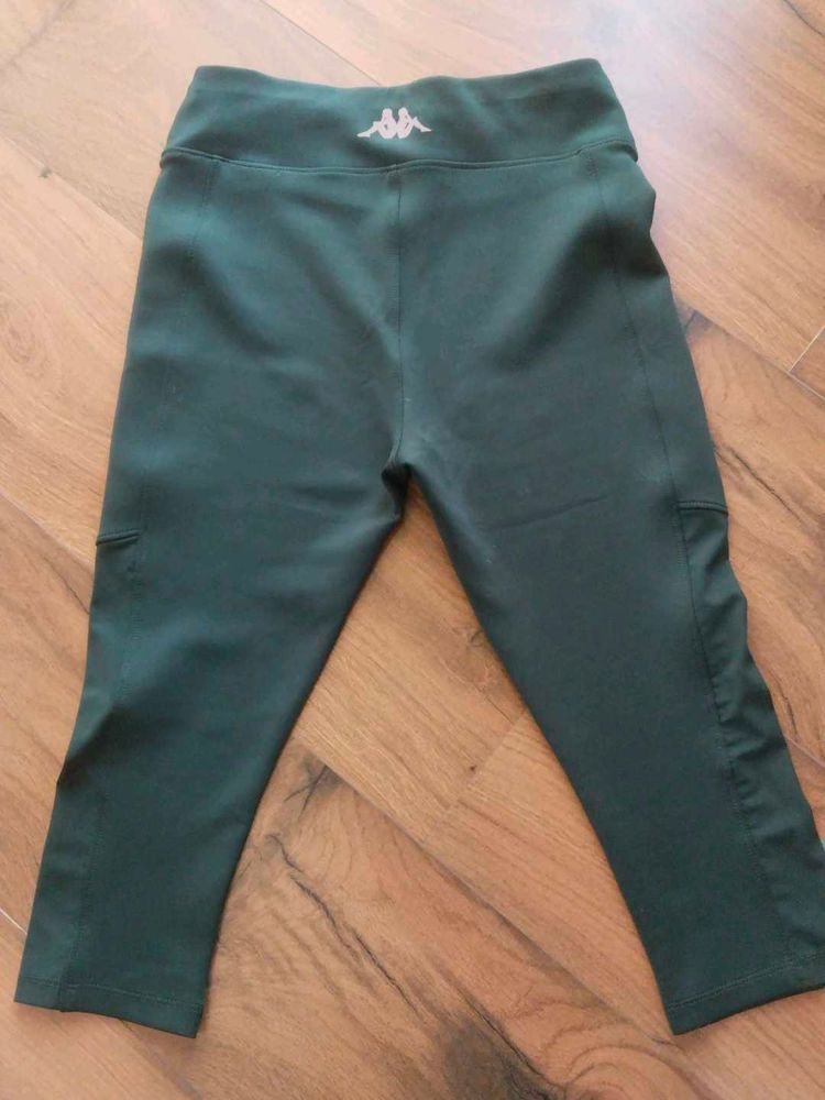 Kappa Brand Dark Green workout Capris