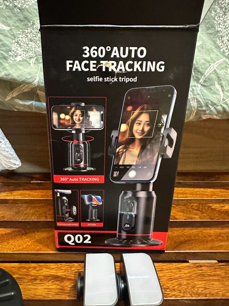 Dravina AI Face Tracking Phone Holder &amp; Tripod Mou
