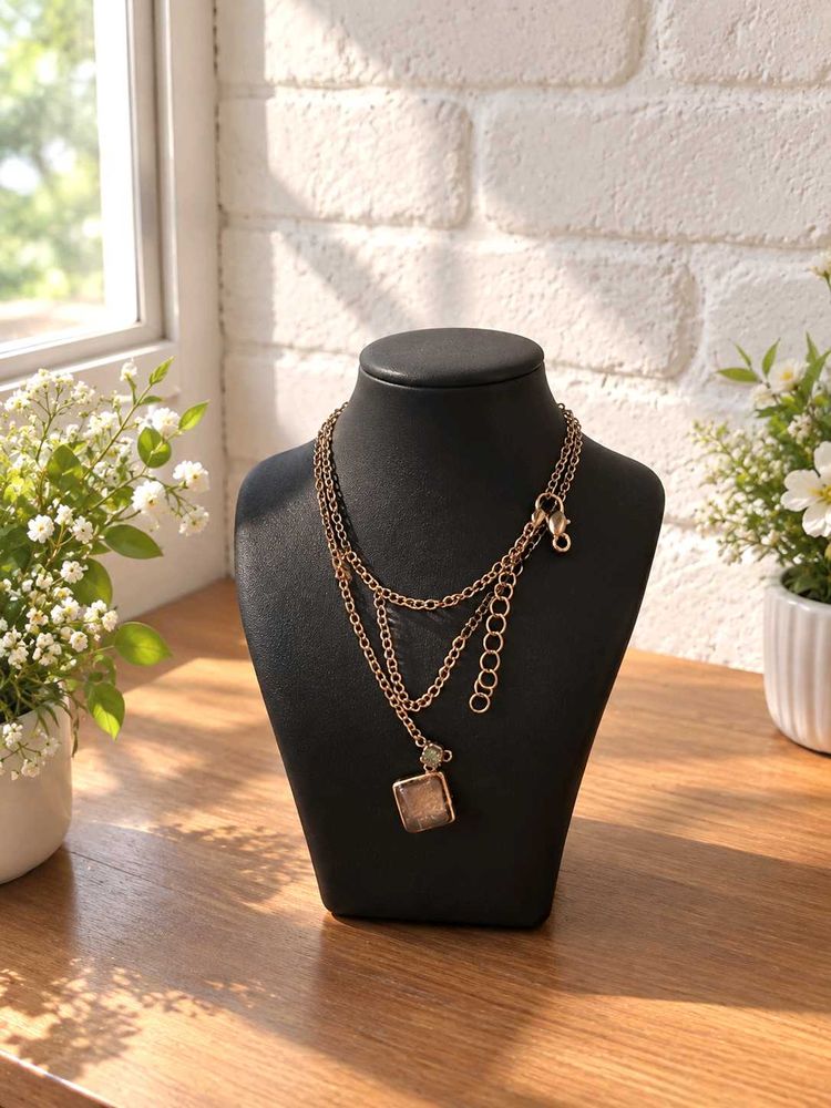 Layered Pendant Necklace