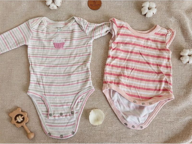 Baby Girl Bodysuit Set