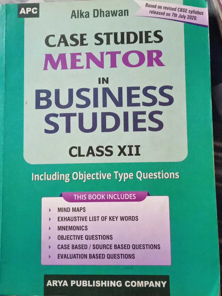 Class XII Business Case Studies B