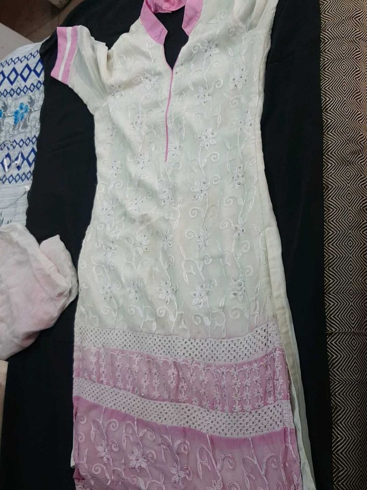 Kurta Chudedar With Dupatta