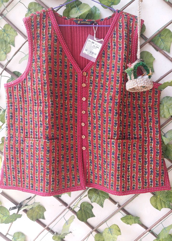 Jaipuri Quilted Half Jacket