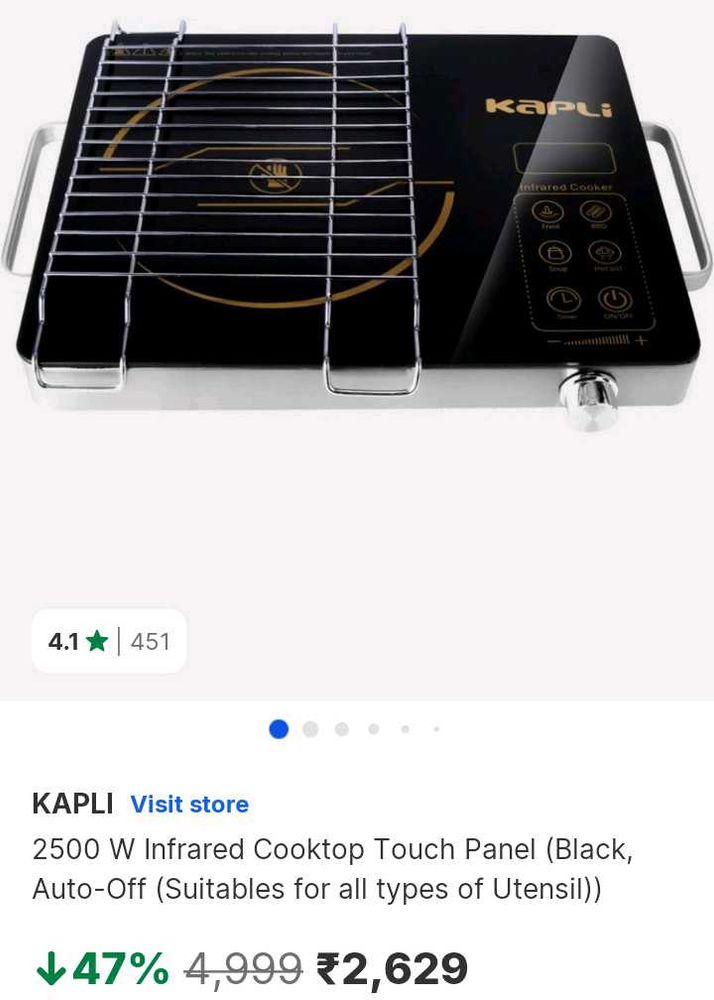 Kapli Electric Induction Cooktop