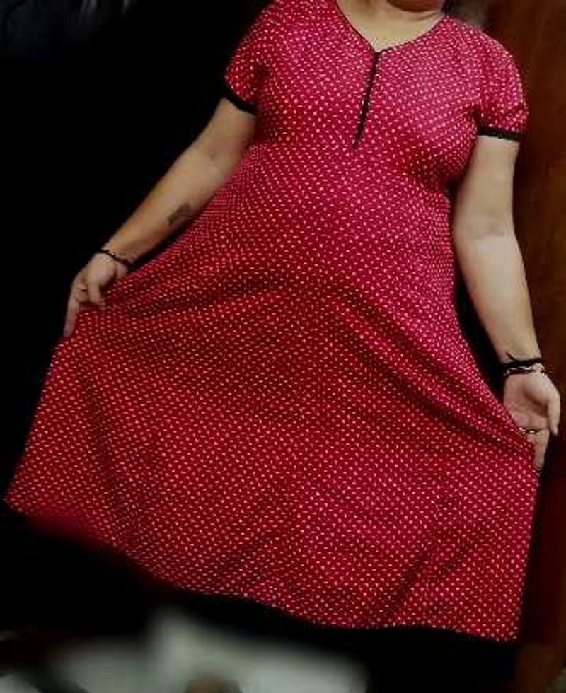long dress ..like middi
