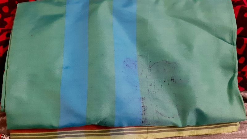 New Blue &amp; Green Saree