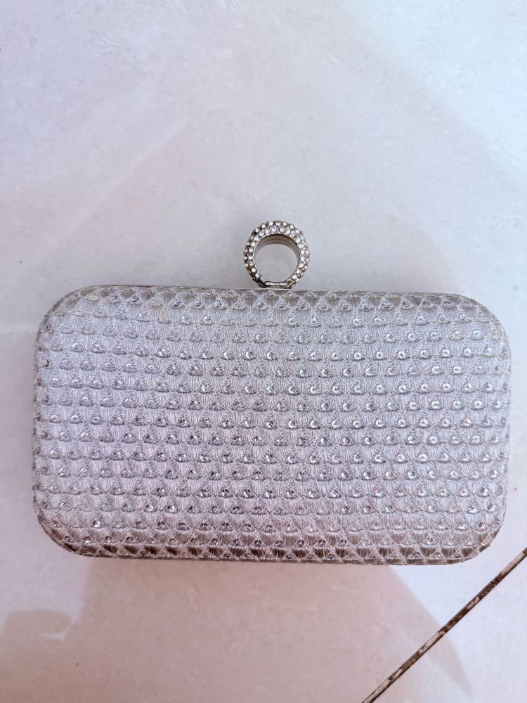Brand new Elegant Beaded Clutch Bag