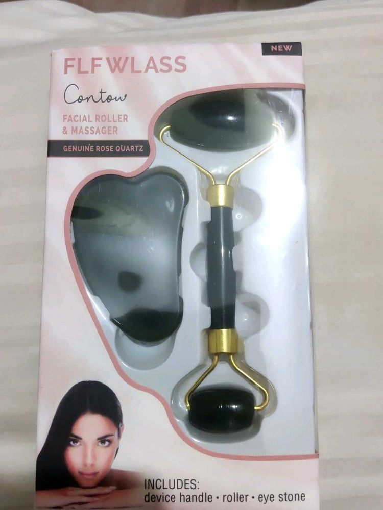 FLFWLASS Facial Roller &amp; Massager Set