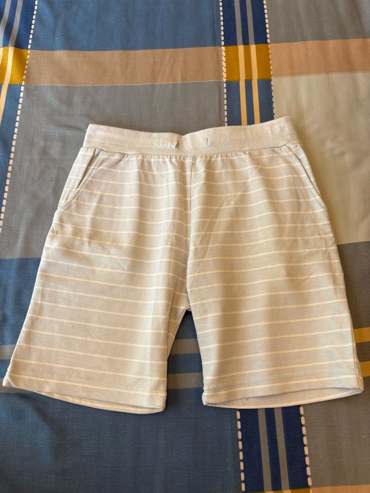 Striped Comfortable Shorts