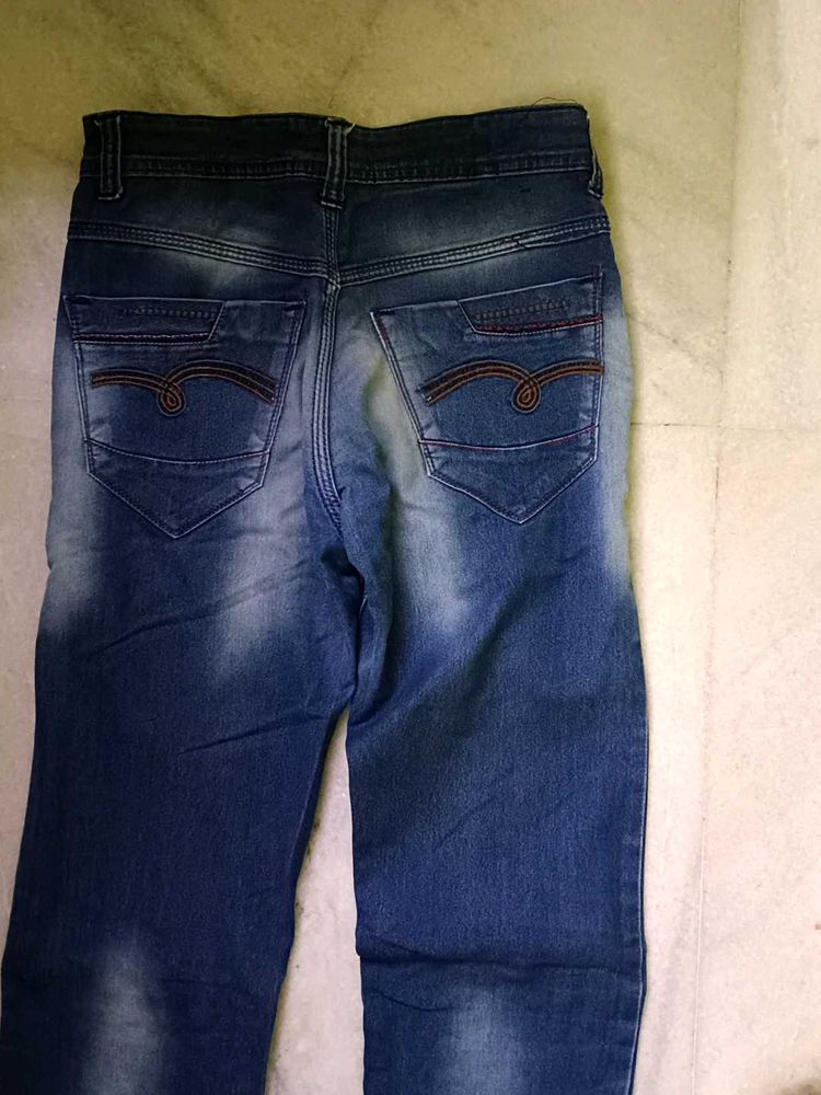 Stylish Blue Denim Jeans