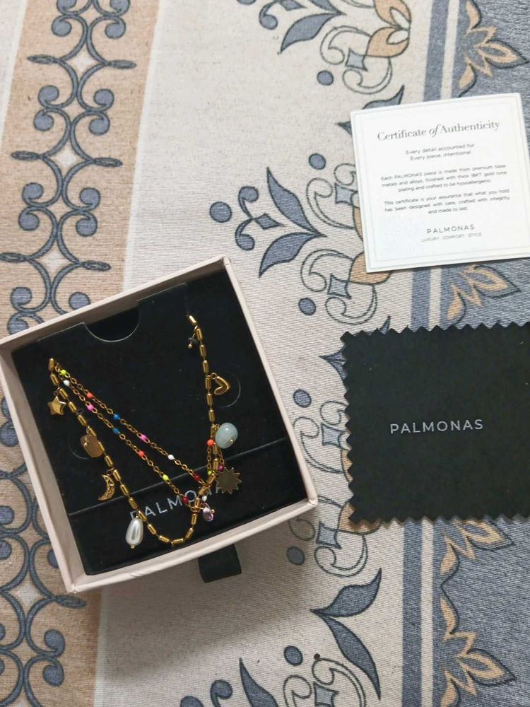 Charm Necklace with Certificate