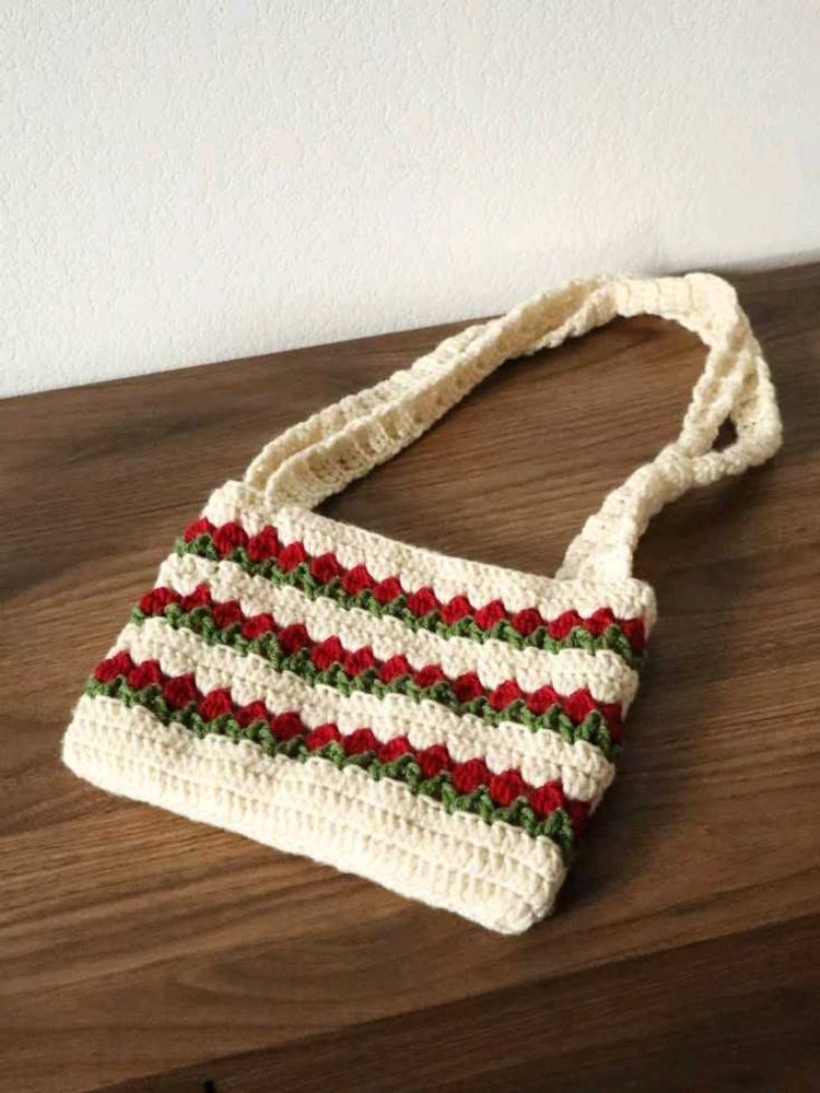 Handmade Crochet Shoulder Bag