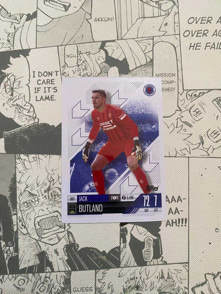 BUTLAND Match Attax Base Card