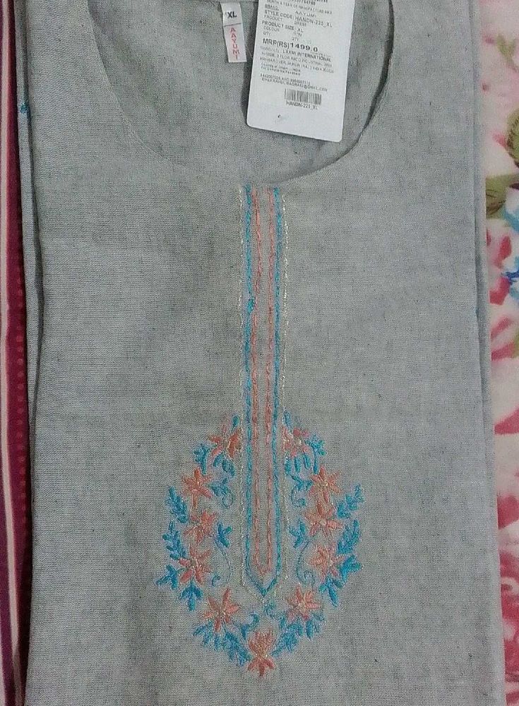 Combo Of Khadi Cotton Kurta And Shirt